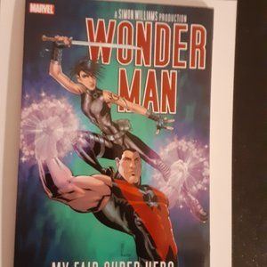 WONDERMAN:MY FAIR SUPERHERO 1ST PRINT (W) by PETER DAVID. Cover by ANDREW CURRIE